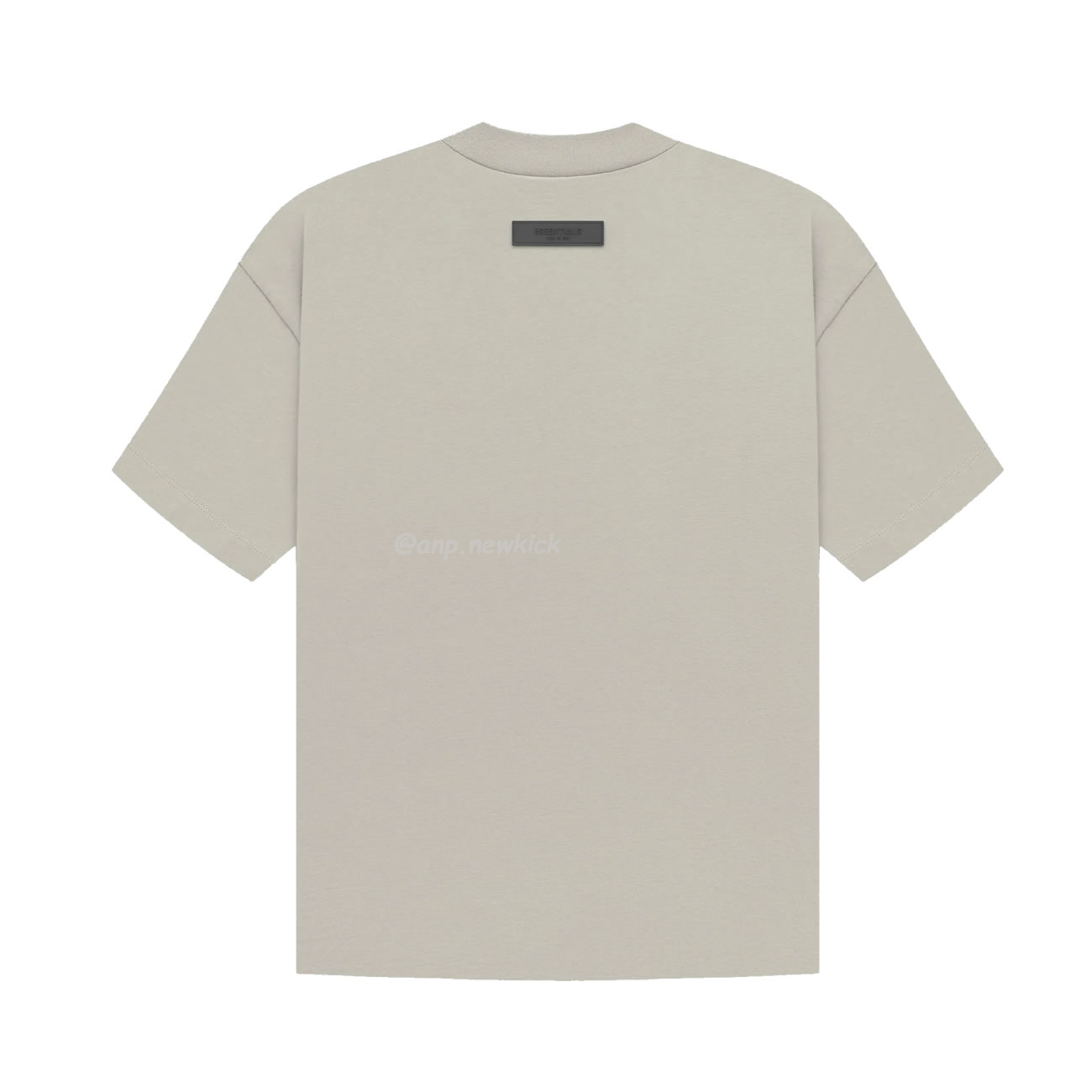 Fear Of God Essentials Fog Logo Letter Short Sleeve T Shirt Plum Purple (2) - newkick.cc